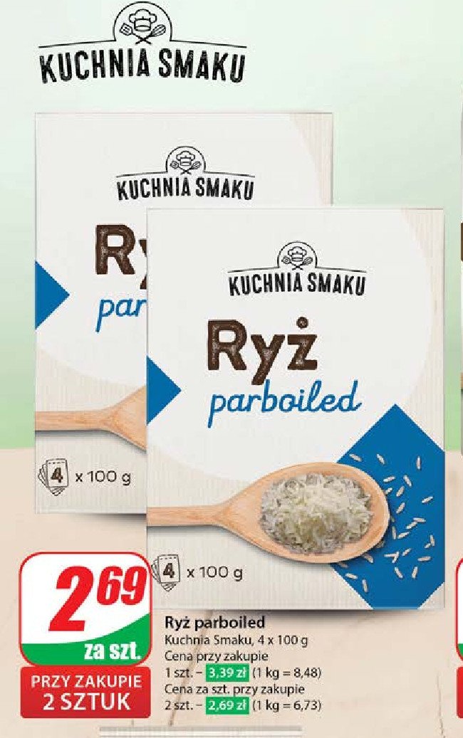 Ryż parboiled Kuchnia smaku promocja