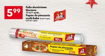 Papier do pieczenia multi-bake Jan Niezbędny 16 szt. promocja w LEWIATAN