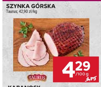 Szynka górska Taurus promocja