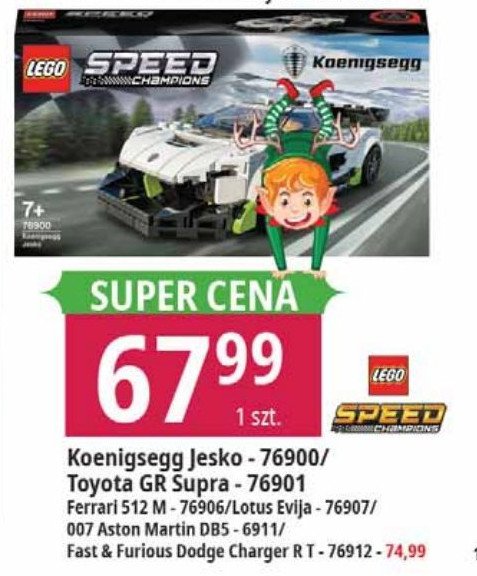 Klocki 76912 Lego speed promocja
