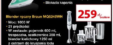 Blender mq5245 Braun promocja