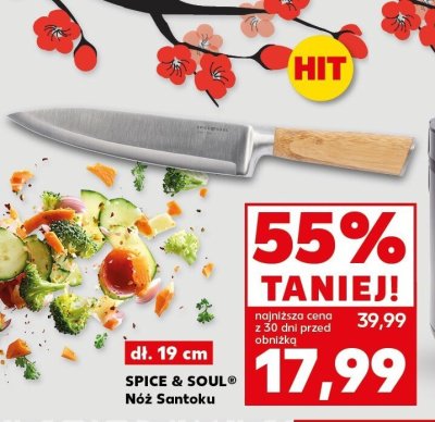Nóż Santoku promocja w Kaufland
