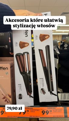 Falownica/prostownica/lokówka do włosów promocja w Biedronka