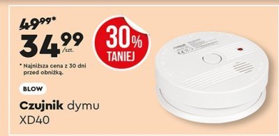 Czujnik dymy XD40 promocja w Biedronka