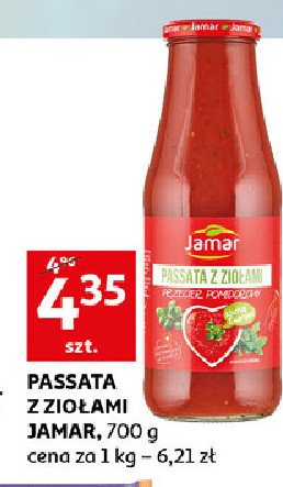 Passata pomidorowa z ziołami Jamar promocja