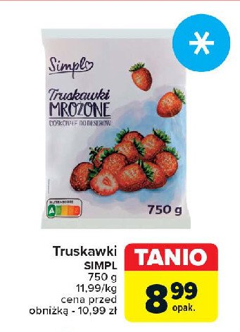 Truskawki Simpl promocja