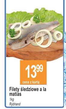 Filety 艣ledziowe a'la matias Rybhand promocja
