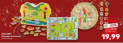 Zabawka drewniana, różne rodzaje promocja w Kaufland