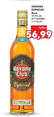 Rum HAVANA ESPECIAL promocja w Kaufland