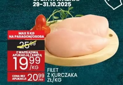 Filet z kurczaka promocja w Wafelek
