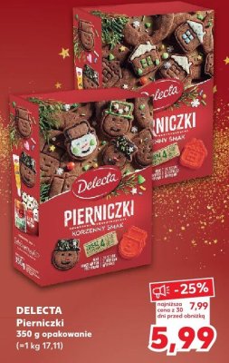 DELECTA Pierniczki 350 g opakowanie promocja w Kaufland
