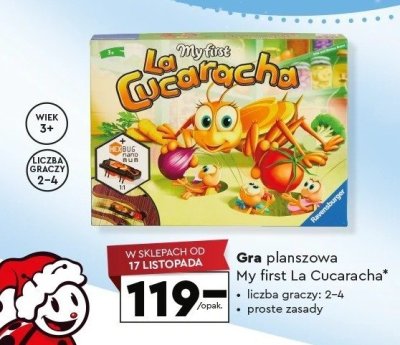 Gra planszowa La Cucaracha promocja w Biedronka