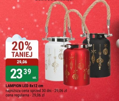 Lampion LED 8x12 cm promocja w bi1
