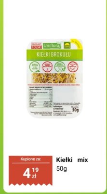 Kiełki mix promocja w Dino