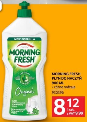 Płyn do naczyń Morning Fresh 900 ml różne rodzaje promocja w Selgros