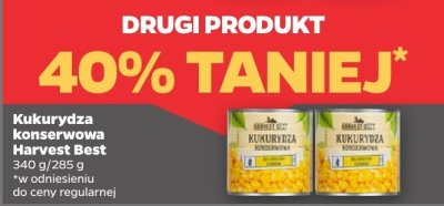 Kukurydza konserwowa DRUGA -40% promocja w Netto