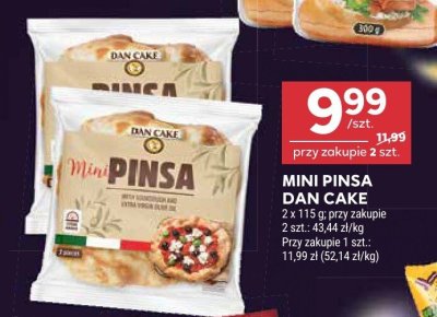 Mini Pinsa Dan Cake promocja w Stokrotka