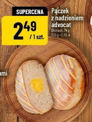 Pączek z nadzieniem advocat Stokson promocja w POLOmarket