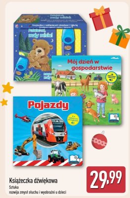 Książeczka dźwiękowa  promocja w Aldi