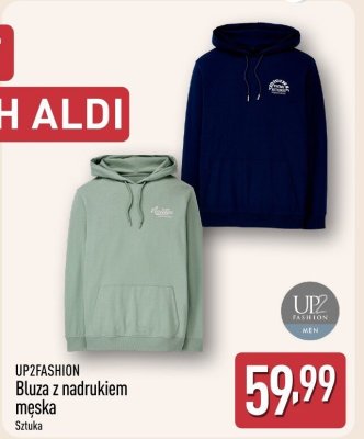 Bluza z nadrukiem męska UP2FASHION promocja w Aldi