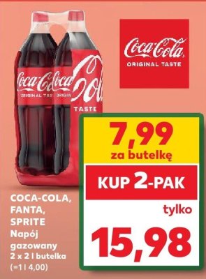 Napój promocja w Kaufland