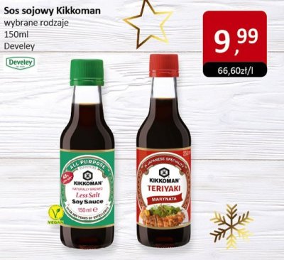 Sos sojowy Kikkoman wybrane rodzaje promocja w Market Point