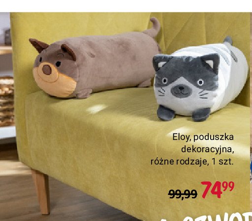 Poduszka dekoracyjna pies Eloy promocja