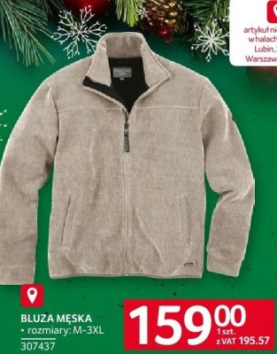Bluza męska • rozmiary M-3XL promocja w Selgros