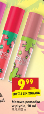 Pomadka w płynie nude Bell frog prince matt lipstick promocja