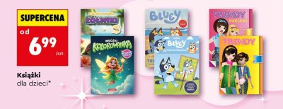 Książki dla dzieci, różne tytuły promocja w Biedronka