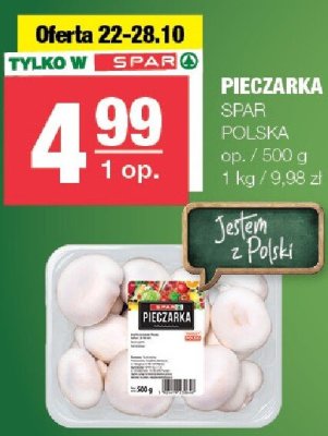 Pieczarka promocja w SPAR