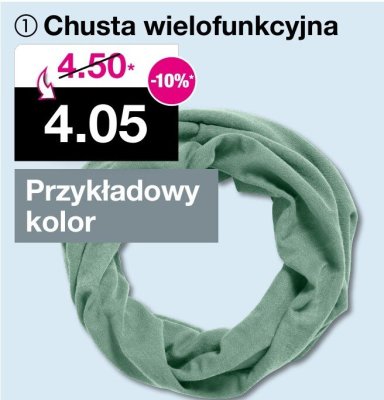 Chusta wielofunkcyjna promocja w Woolworth