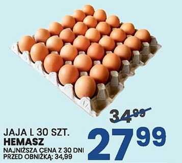Jaja L 30 szt. Hemasz promocja w Wafelek