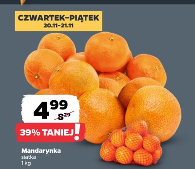 Mandarynka siatka promocja w Netto