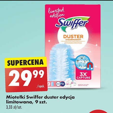 Miotełki do kurzu wymienne wkłady Swiffer promocja w Biedronka