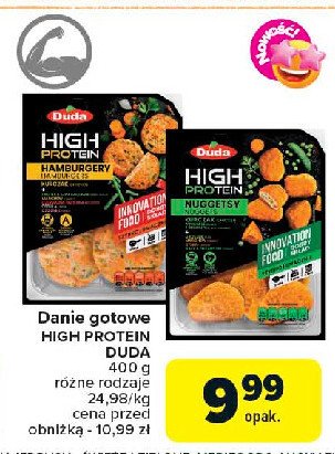 Hamburgery z kurczaka Silesia duda high protein promocja