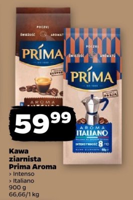 Kawa ziarnista Aroma Italiano promocja w Netto