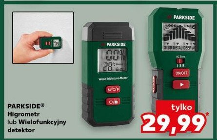 Higrometr pmshm2 a3 Parkside promocja w Kaufland