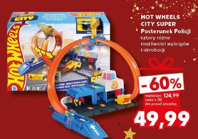 Posterunek Policji, cztery różne możliwości wyścigów i akrobacji promocja w Kaufland