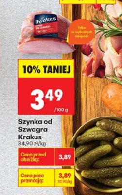 Szynka od Szwagra  promocja w Biedronka
