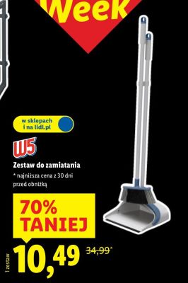 Zestaw do zamiatania W5 promocja w Lidl