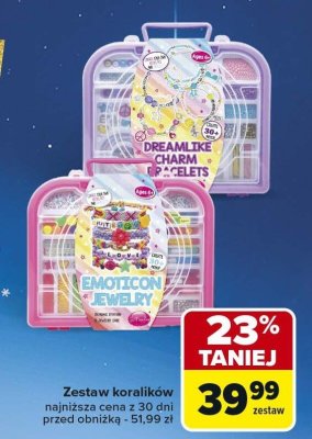Zestaw koralików DREAMLIKE CHARM, EMOTICON promocja w Carrefour