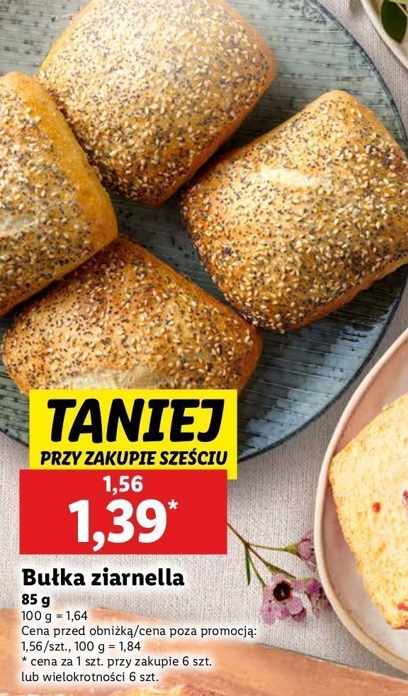 Bułka ziarnella promocja