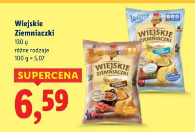 Chipsy Wiejskie Ziemniaczki promocja w Lidl