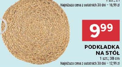 Podkładka na stół 38 cm promocja