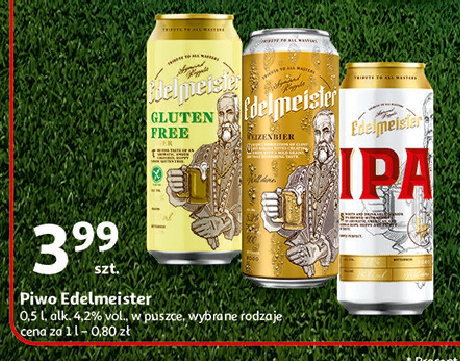 Piwo EDELMEISTER IPA promocja