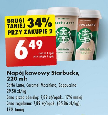 Kawa Starbucks cappuccino promocja