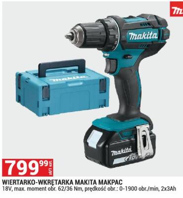 Wiertarko-wkrętarka Makita MAKPAC promocja w Merkury Market