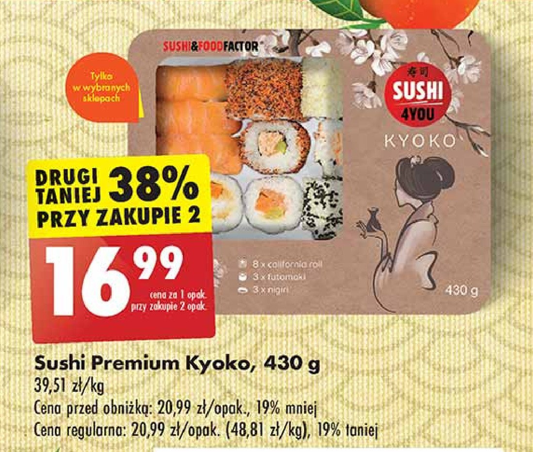 Sushi kyoko Sushi 4you promocja