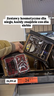 Zestaw kosmetycznydla mężczyzn promocja w Biedronka